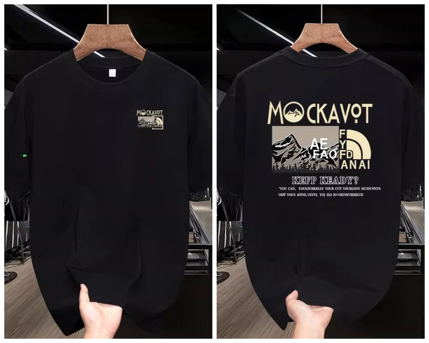 2026 미국 스타일 트렌디 반팔 티셔츠 유니섹스 고급스럽고 럭셔리한 라운드넥 캐주얼하고 스타일리쉬한 여름 순면