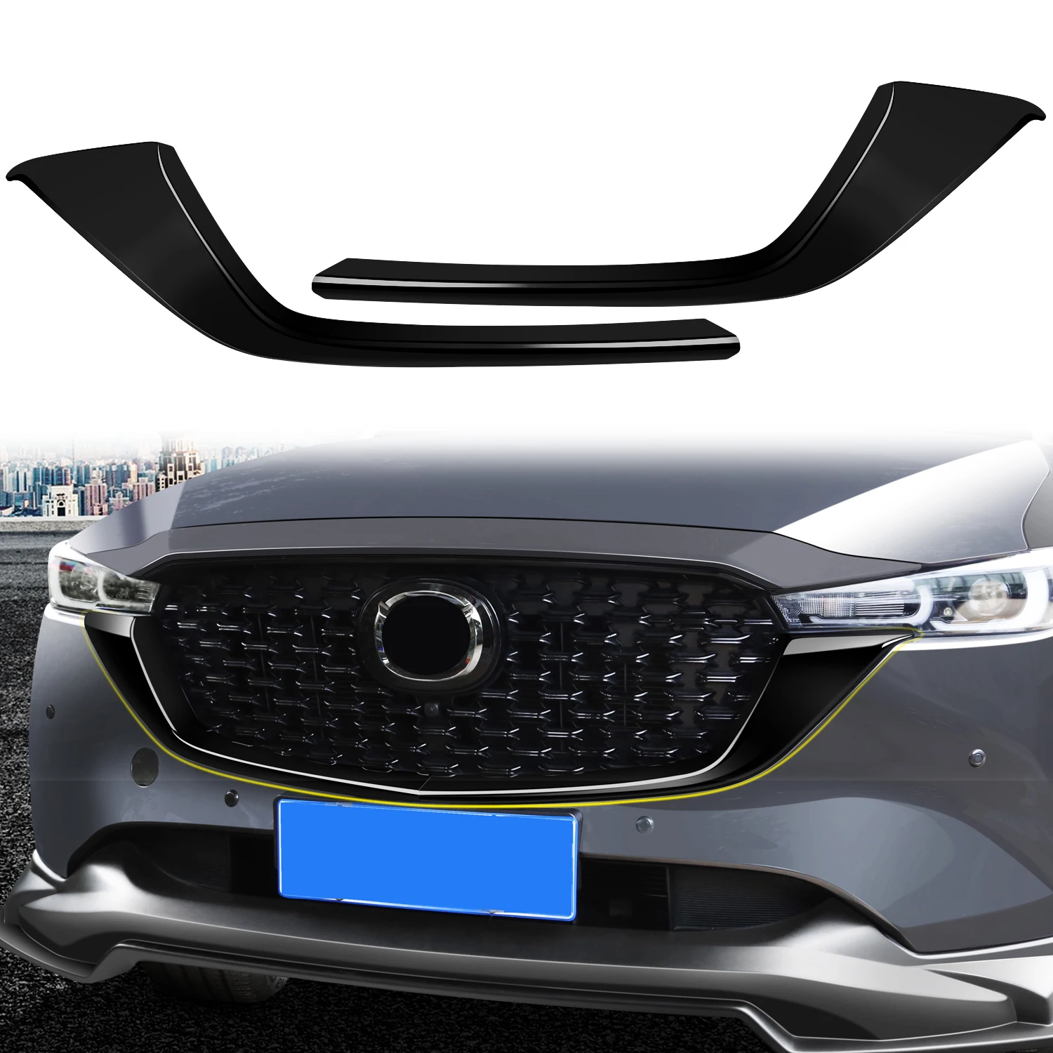 カーアクセサリーマツダCX-5 CX5 2017 2018 2019 2020 2021 2022光沢の