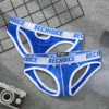 Men's back hollow low waist sexy underwear youth double T-pants 4