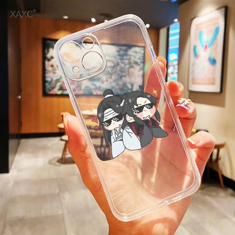 Elegant Mo DAO Zu Shi Transparent Phone Case