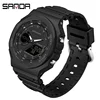 SANDA 6016 Outdoor Sports Watches Men  LED Digital Watches Military Waterproof Date Electronic Watch Boy Girl Relogio Masculino 1