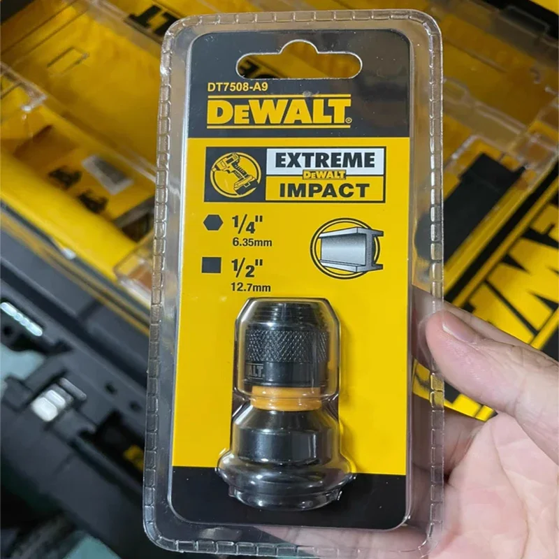 DeWalt DW2541IR 1/4" Hex To 1/4" Square Impact Socket Adapter - Impact Ready Socket Adaptors