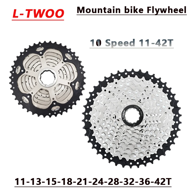 LTWOO Freewheel 9S 10S 11S 12 Speed MTB Bike Road Bicycle K7 Cassette Sprocket 40T 42T 46T 50T 52T for M5100 M6100 M7100 HG Hub bicycle cassette bicycle sprocket gear bicycle parts bike sprocket bike freewheel