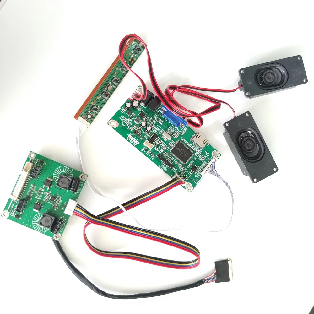 Edp Controlador Placa Kit para Imac 27 Lm270wq1-sde3 Lm270wq1 sd e3 2560*1440 Led Hdmi-compatível com Alto-falante Vga Tela Wled Painel