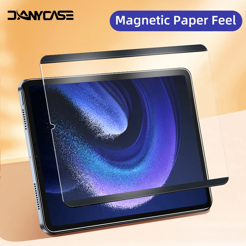 Protetor de Tela para Xiaomi Pad Paper Feel Matte Frosted Magnético Filme de Escrita 10.61 Mipad Pro 11in in 11in