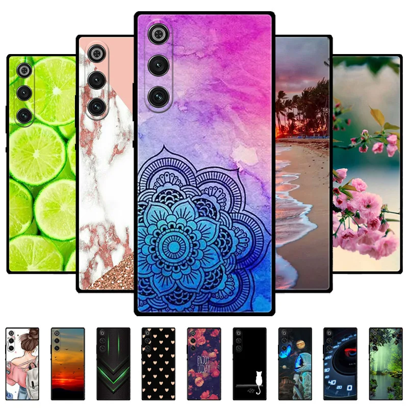 Shockproof Soft TPU Silicone Anti-Falling Back Cover