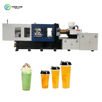 Macchina formatrice di bicchieri in plastica personalizzata, attrezzatura industriale per lo stampaggio a iniezione per bicchieri per bevande fredde