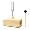 432 Hz Tuning Fork with Resonance Box,For Sound Healing,Tuning Fork Resonance Teaching, Hearing Tests, Meditation 1