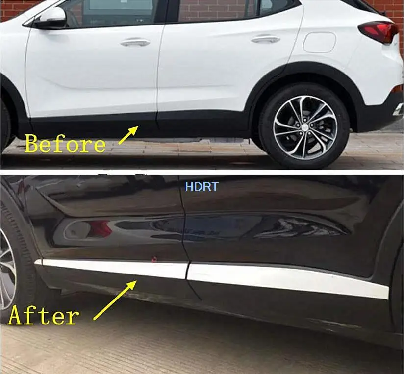 η ƿ 4PCS ̵    Ʈ Ʈ ׼ OPEL VAUXHALL MOKKA BUICK ENCORE GX 2020 ڵ Ÿϸ