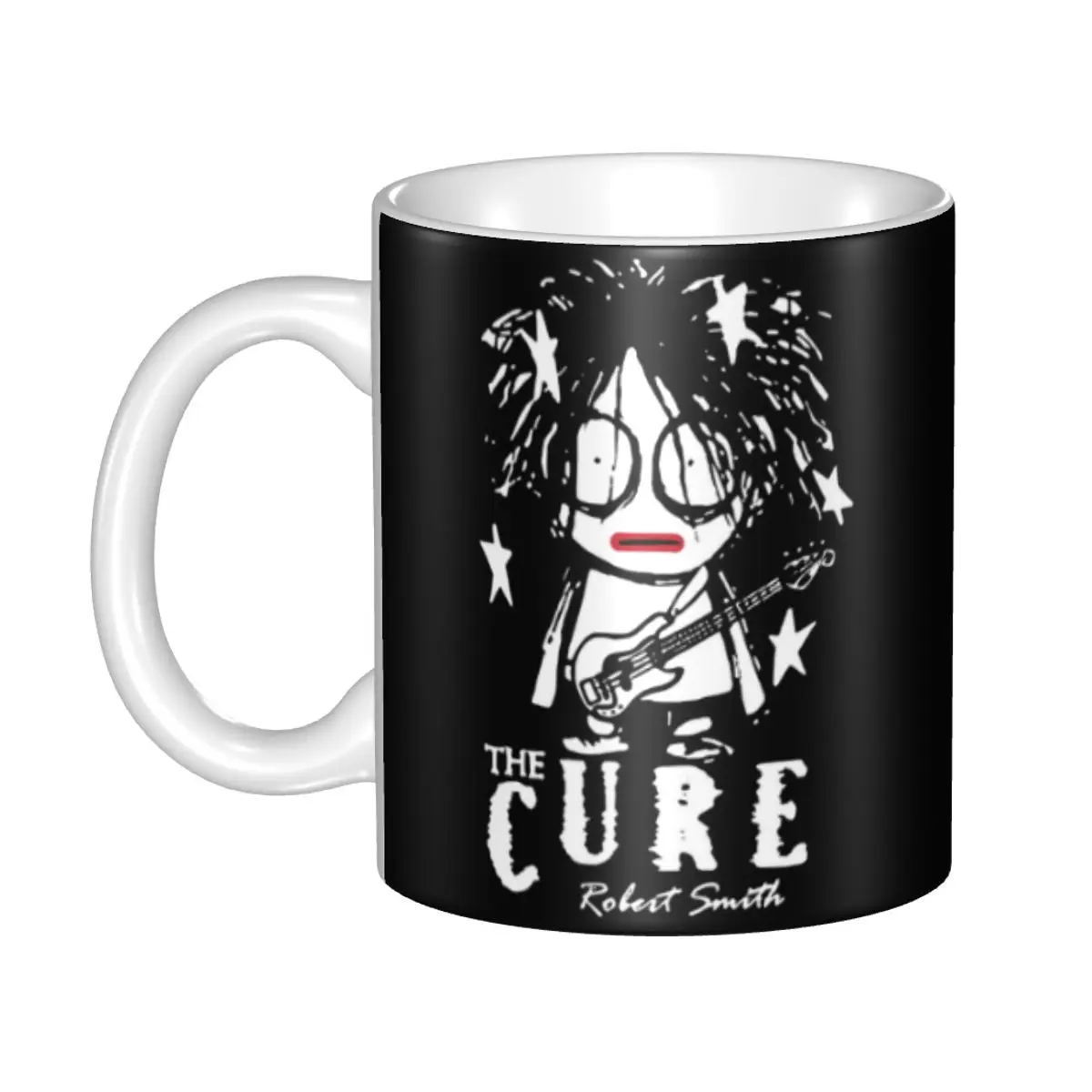 Customized Ceramic Mug - Music Rock Band Design, Perfect