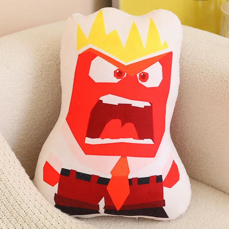 thumbnail image 1 of Disney-almohada de Inside Out 2 para niños, cojín de sofá bonito, decoración del hogar, regalos de juguetes, ansiedad, Envy, estudiantes, niñas, 1 of 5