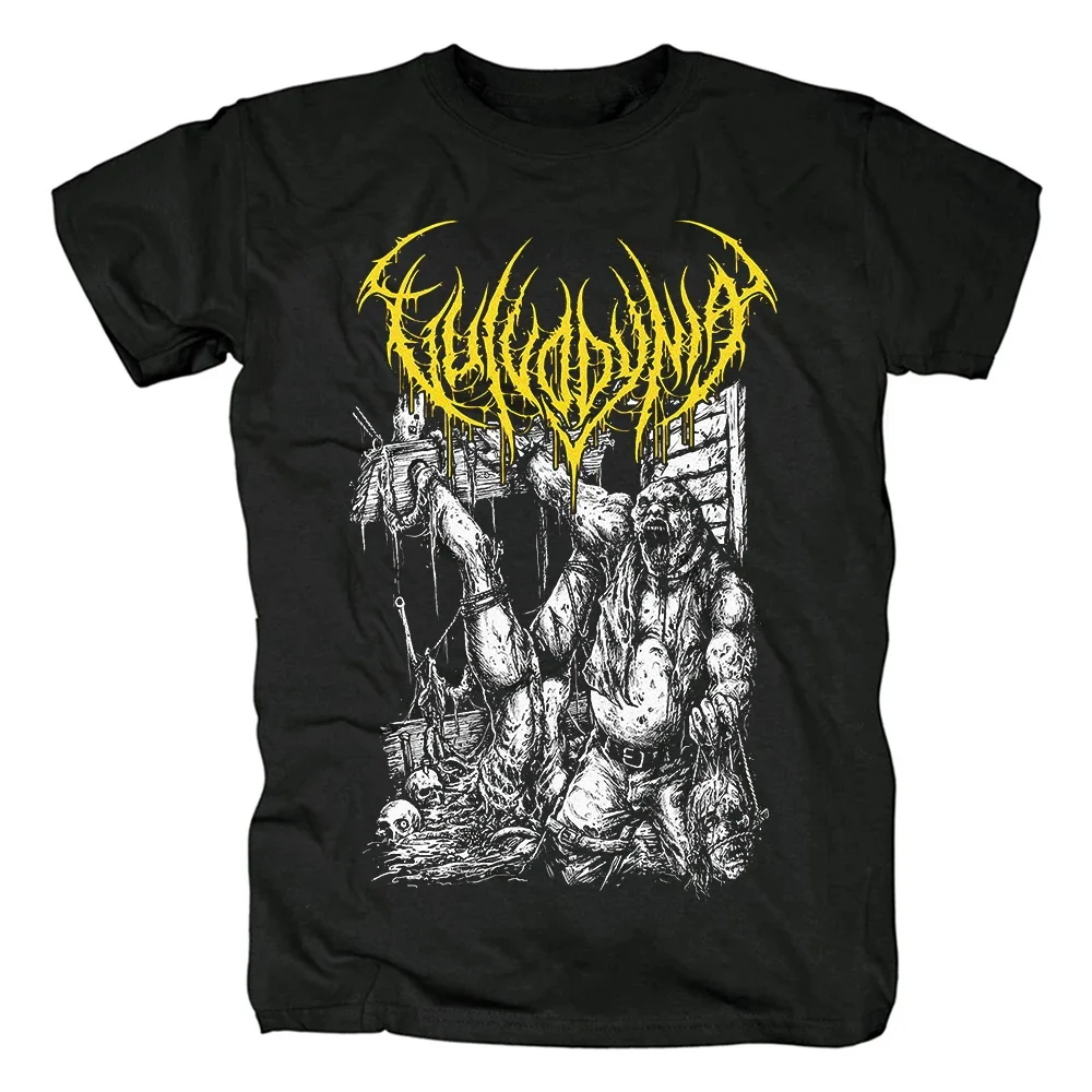 Heavy Mental Band T-Shirt Plus Size Men Women 100% Cotton Streetwear Casual Loose Fashion O-Neck Summer Oversized Unisex Tees