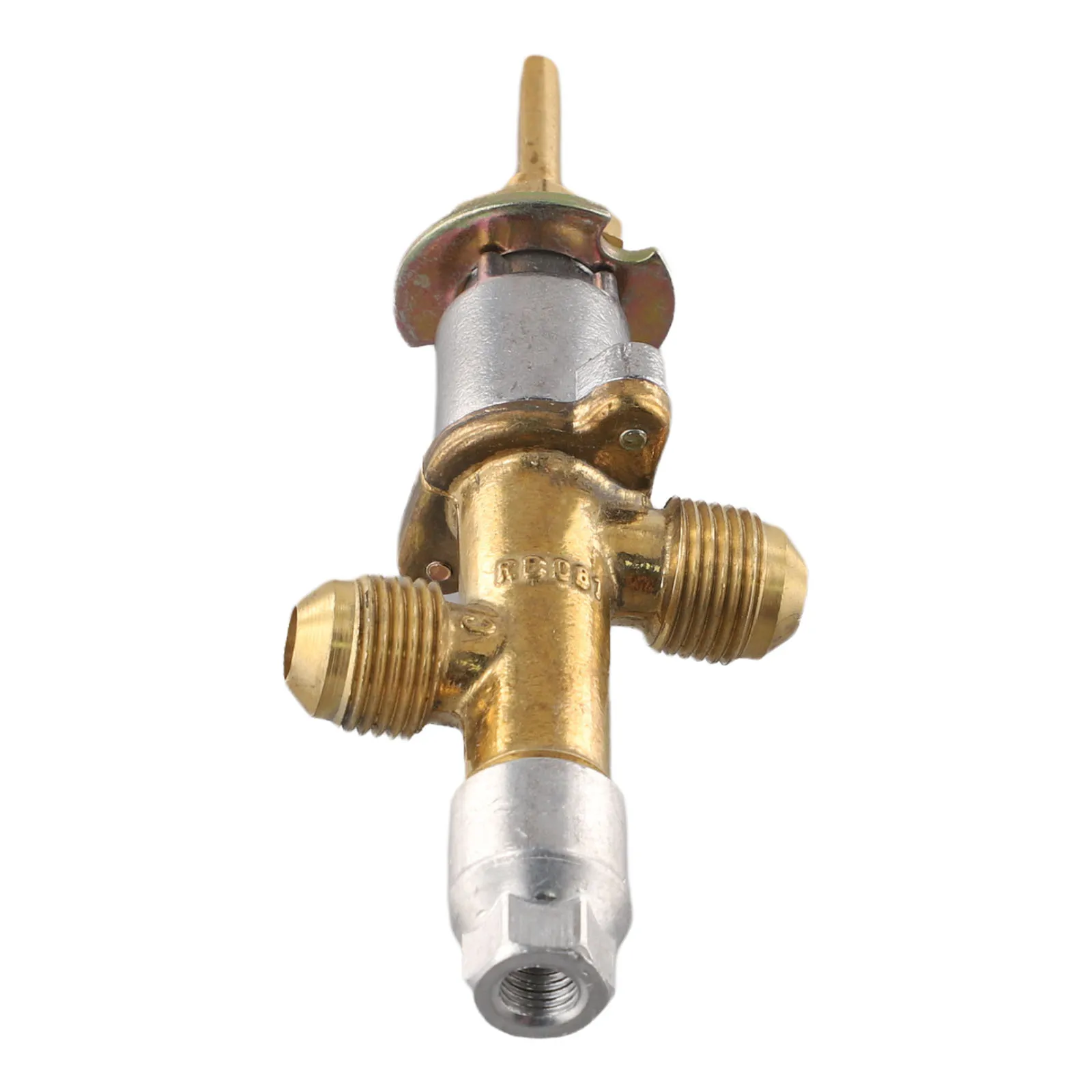 ชุดควบคุมเตาแก๊สสีบรอนซ์เงินดำ เตาและเตาย่างที่ปลอดภัยที่สุด โครงสร้างแข็งแรง ควบคุมแก๊สได้อย่างมีประสิทธิภาพ 1