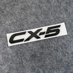 Sleek Black 3D Car Rear Trunk Badge Sticker - Stylish Auto Decal Accessory (2013 16 CX5 black)