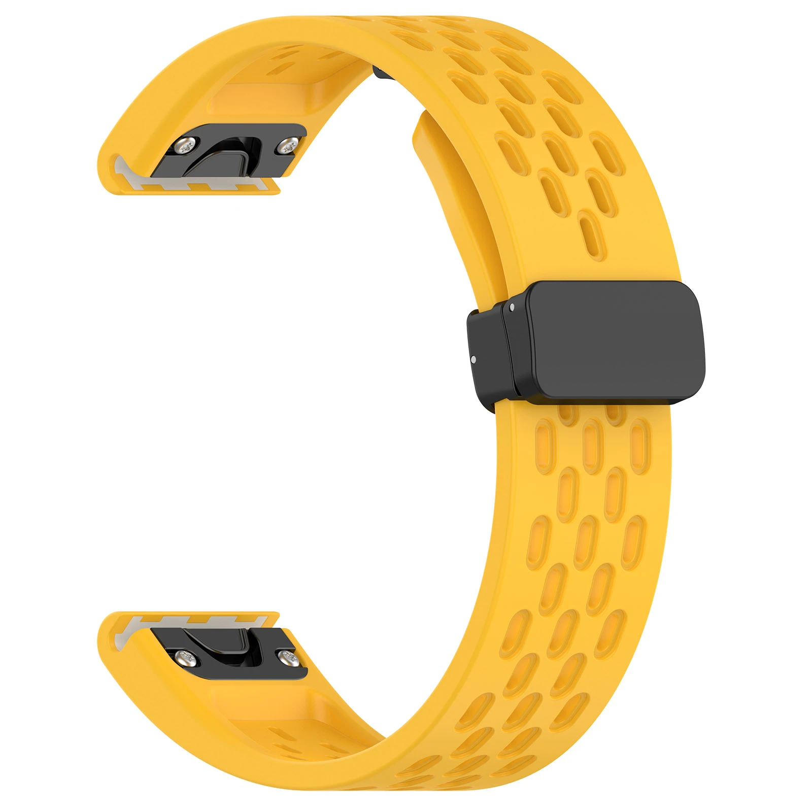 Versatile Silicone QuickFit Watch Strap - Multiple Sizes Available