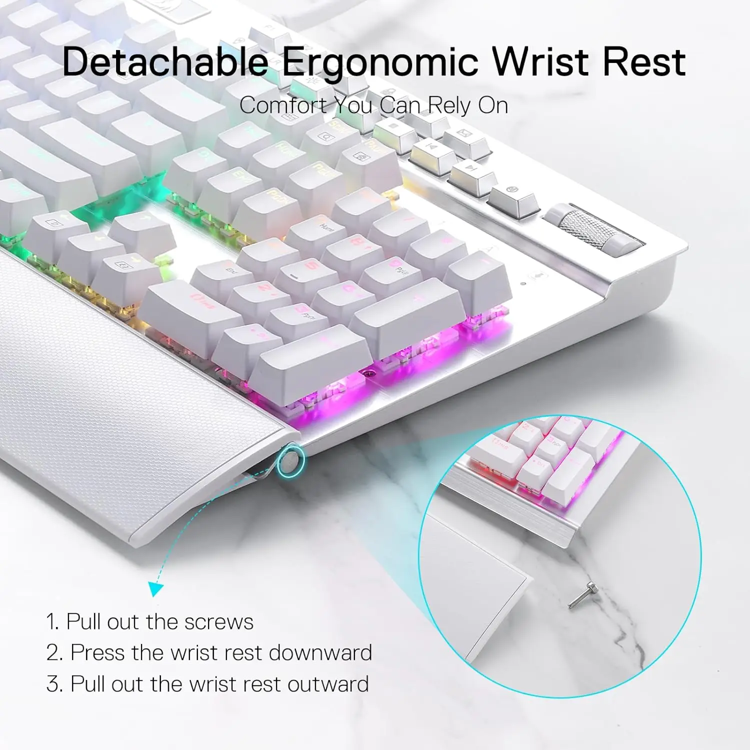 Redragon K550 RGB Keyboard 3
