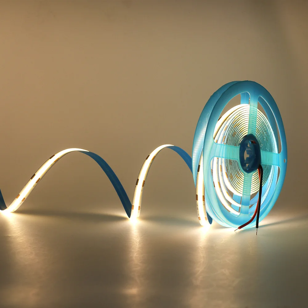 DC 12V 24V COB LED Strip Light 320 480 528 LEDs Flexible S68e0d36598854a58813d129fb60dac0cQ