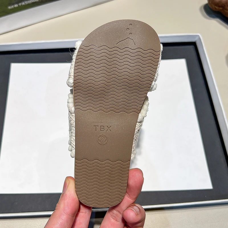 Girls Summer Crochet Sandals Non Slip Lightweight Beach Shoes