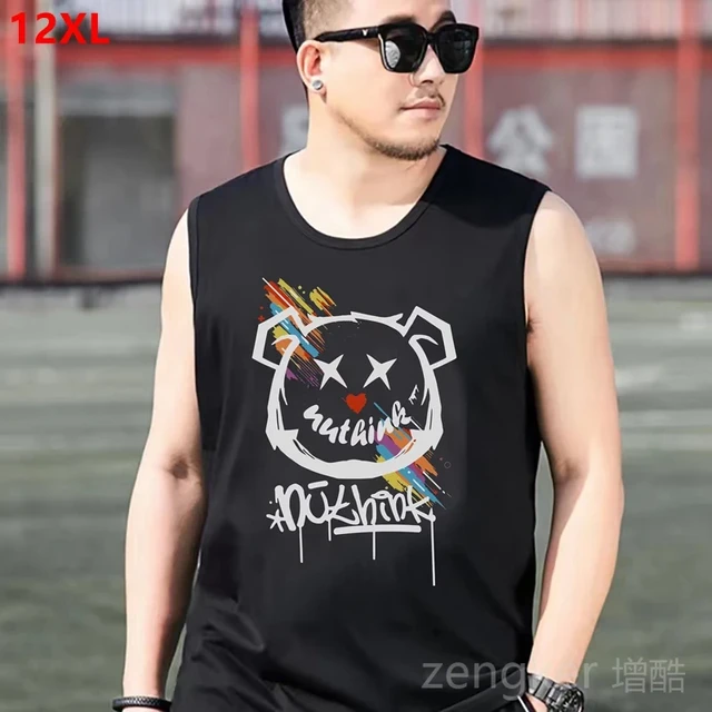 Sleeveless Vest Tank Top Mens Running Gym Top Sports Muscle T-Shirt Blouse  S-3XL 