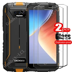 Premium Tempered Glass Screen Protector - 2 Pack for Tempered glass (For Doogee S41 Pro)