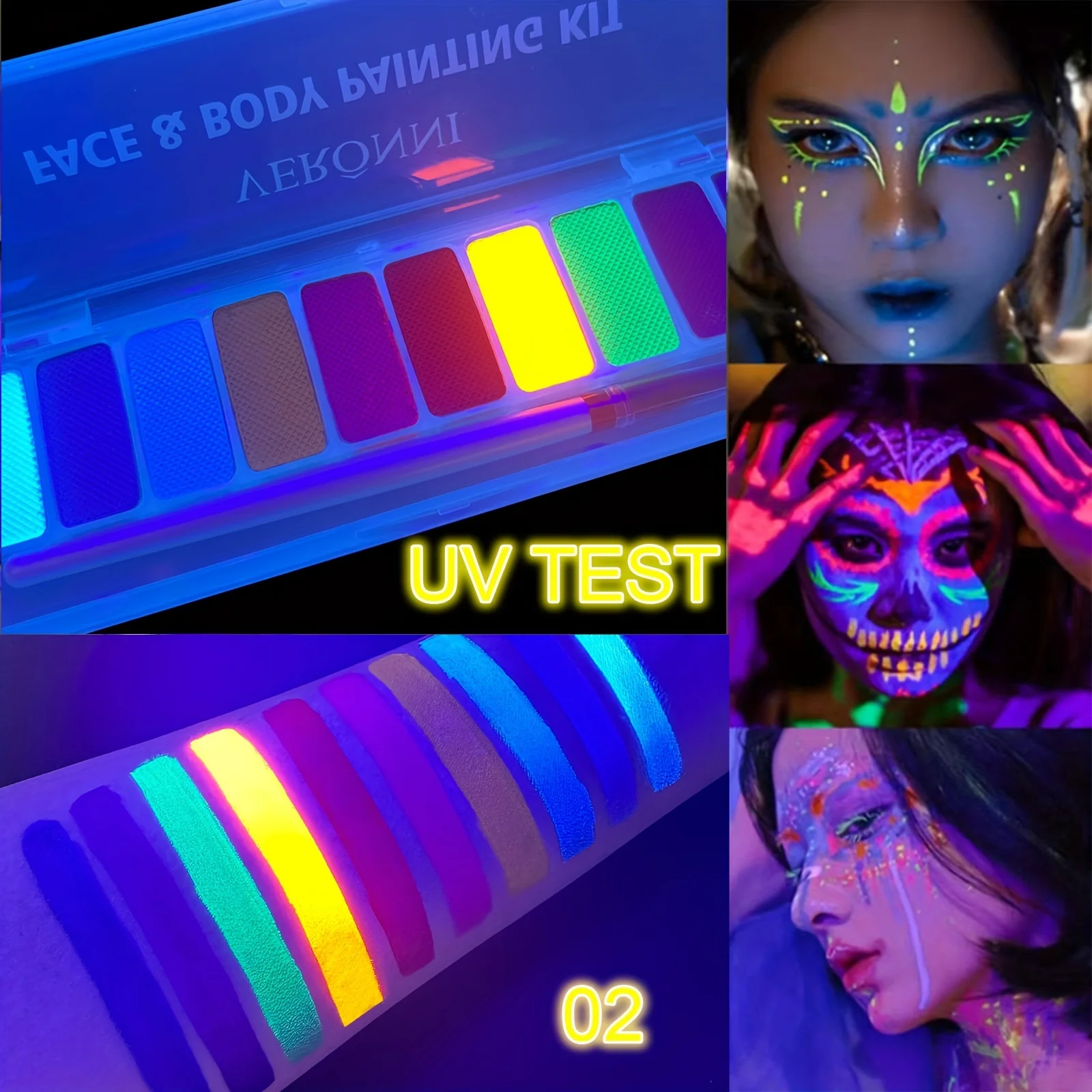 Neon Uv Makeup