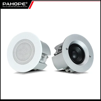 Altoparlanti da Incasso da 2,5 Pollici - Sistema Audio Passivo - Diffusori da Soffitto ad Alta Fedeltà - Per Soggiorno, Uso Domestico e Alberghiero