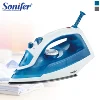 "9085Sonifer Electric Steamer Iron  SF-9085 .Transparent Water Tank .Ceramic soleplate .Rotating Swivel Cord 1