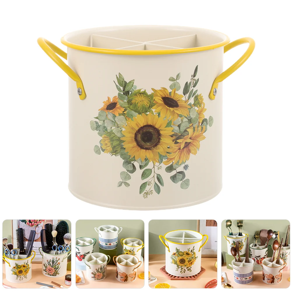 

Toothbrush Toothpaste Storage Box Bathroom Storage Bucket Counter Storage Container