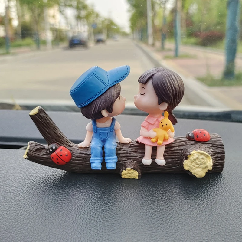 Figura Decorativa Con Cabeza De Resorte Para Salpicadero De Coche, Estilo Clásico Con Bastón Y Sombrero, Baila Con El Movimiento, ABS Resistente