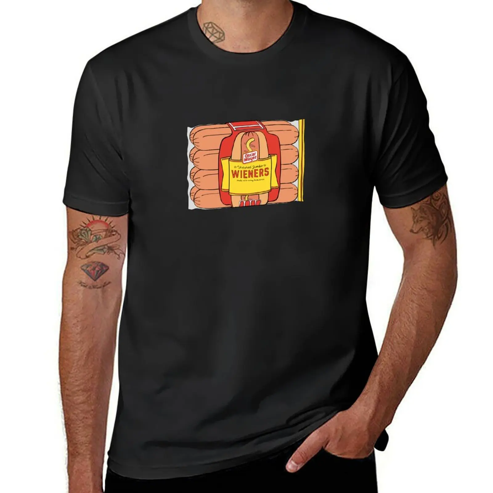 

Hotdogs T-Shirt blacks sublime customs mens graphic t-shirts big and tall