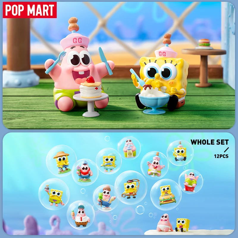 POP MART SpongeBob Best Friends Series Figures 1PC/12PCS Blind Box