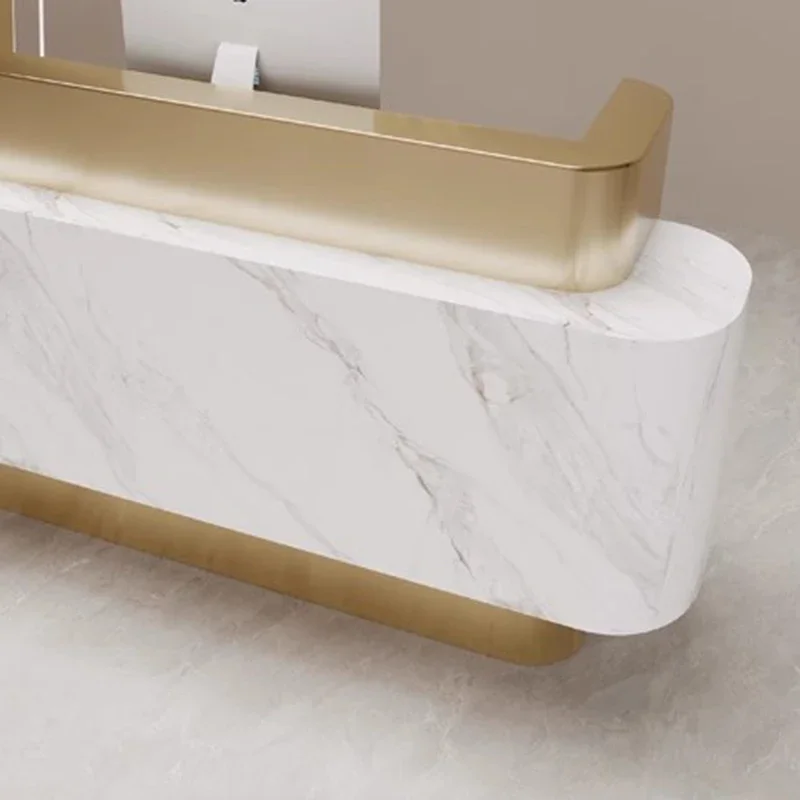Wall Table Atril Shop Counter Desk Office Desks Reception Salon Bellezza Computer Tables Customer Center Pulpit Stand for Church