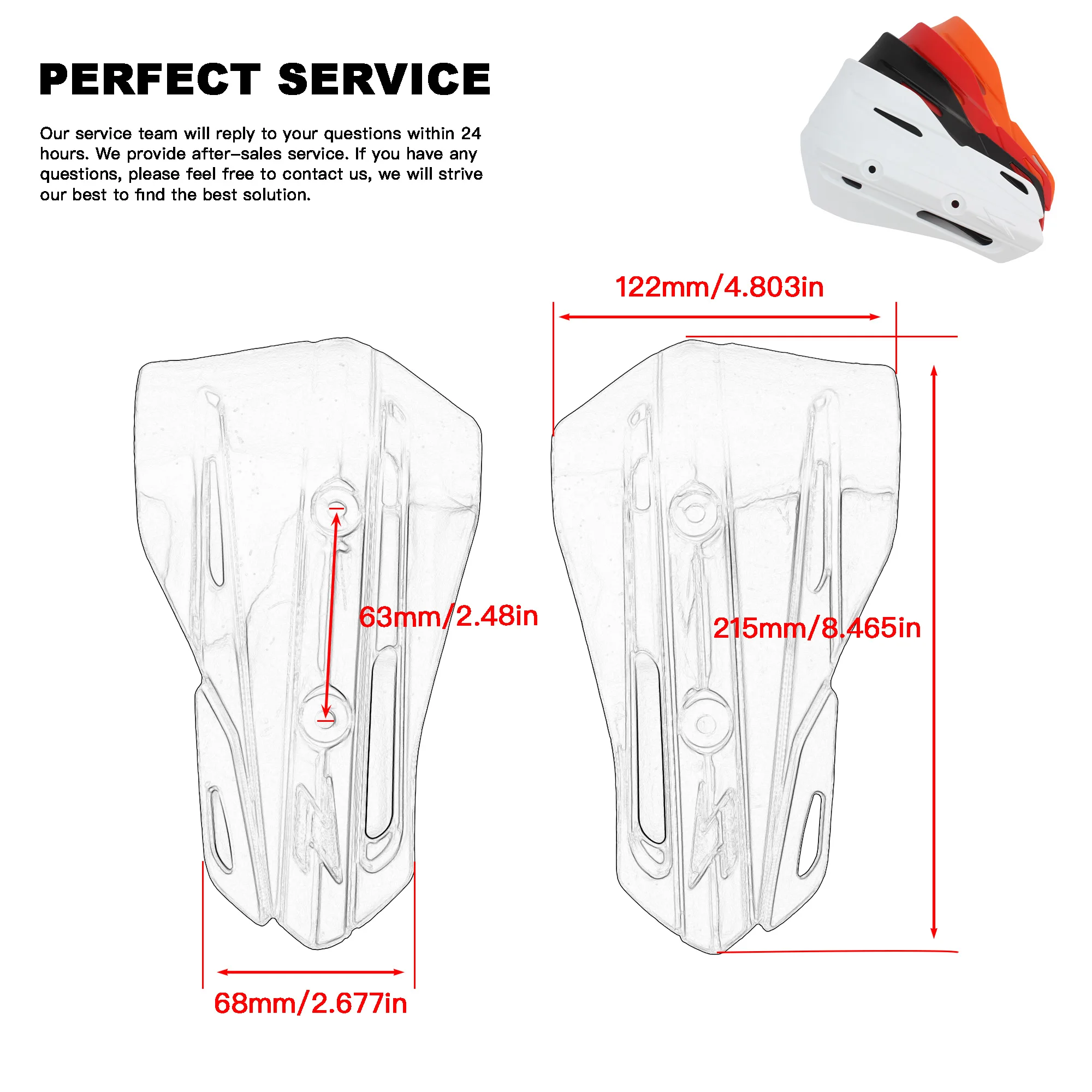 Motocross Handguard Enduro Cross Hand Protection KTM Kawasaki Yamaha Honda Suzuki Universal Dirt Bike Motorcycle Accessories