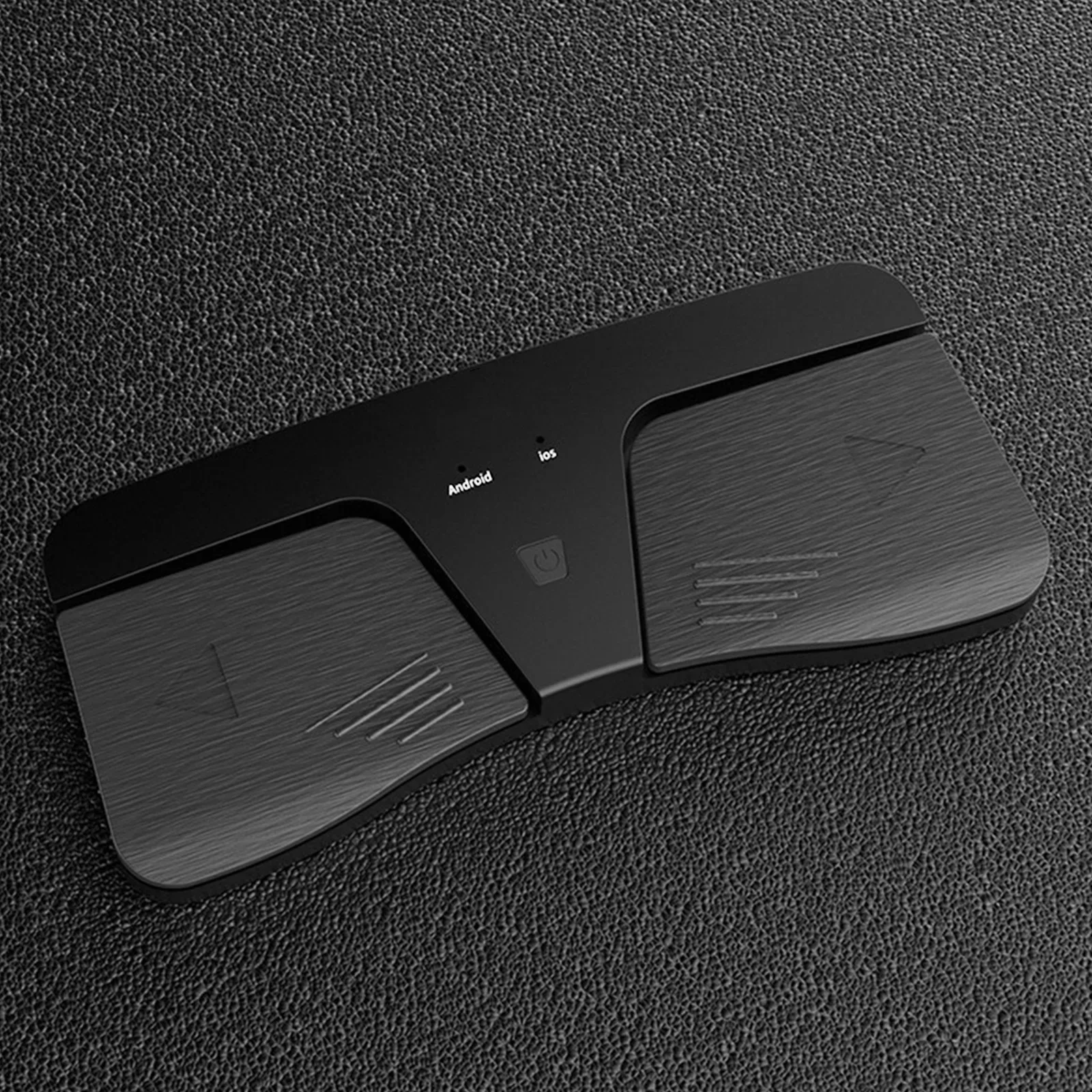 Wireless Page Turner Pedal Bluetooth-Compatible Foot Switch Spectrum Turner 2 LED Light Modes for iOS Android Phone Tablets
