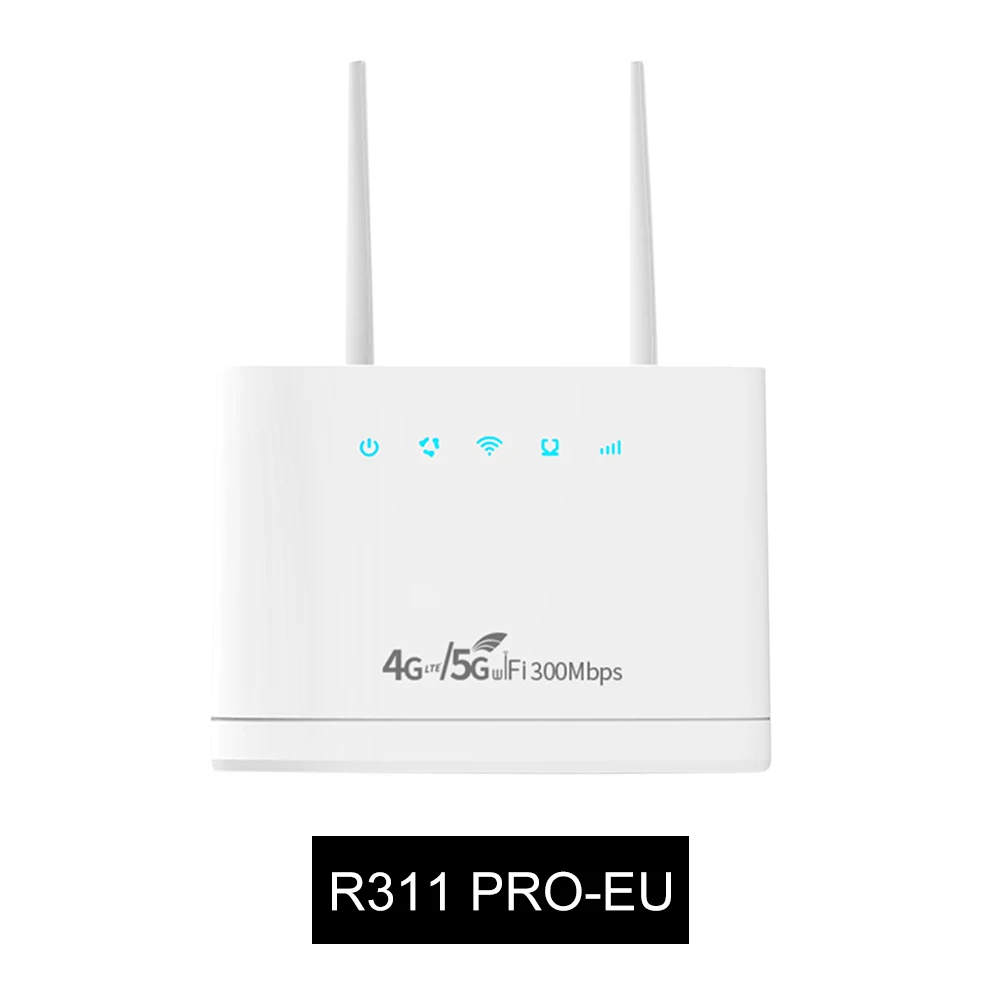 Modem CPE, Roteador Sem Fio, Slot para Cartão SIM, Hotspot, 300Mbps