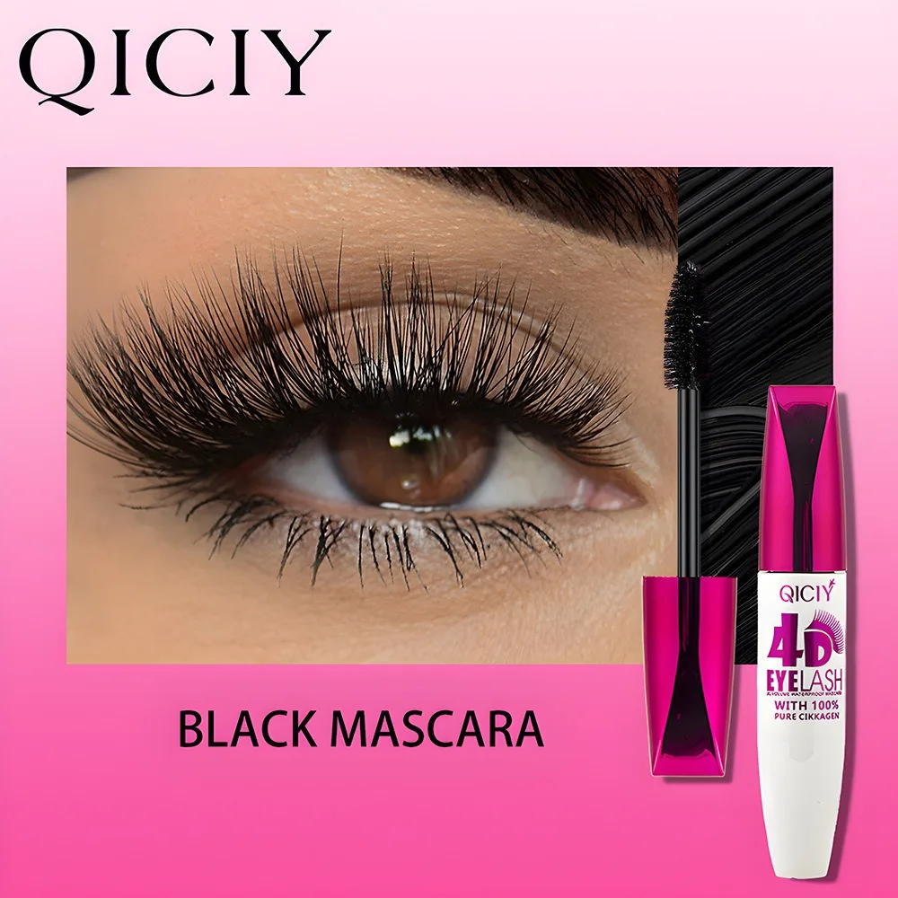 Mascara 4d waterproof per ciglia nere lunghe in fibra di seta_voghion.com