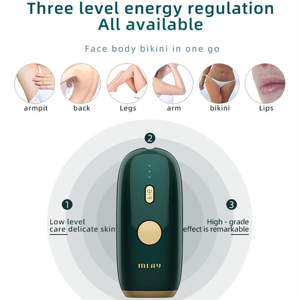 جهاز ليزر احترافي لإزالة الشعر T11
