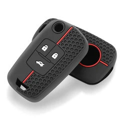 Premium Car Flip Key Case Cover - Sleek Protection (3 Button)