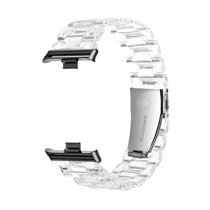Transparent Silicone Replacement Strap Wristband Accessory