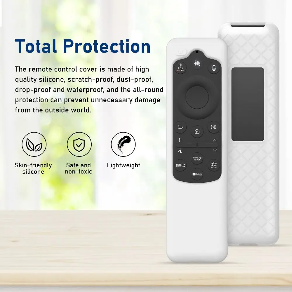 Silicone TV Remote Controller Protective Case with Lanyard