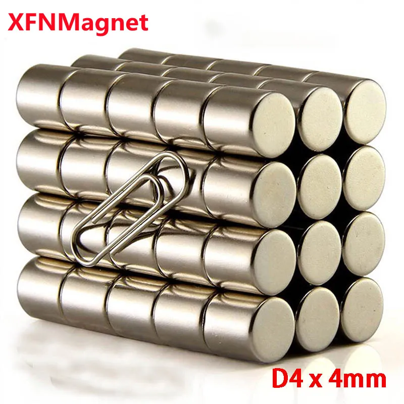 4x4 Super Strong Magnet 4mm x 4mm Small Round Magnets NdFeB Powerful Magnet Rare Earth Neodymium