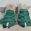 Mixed Color Thick Sole Sports Casual Shoes 2024 Summer New Round Toe Lace Up Street Fashion Sneakers Ladies Running Short Boots 4