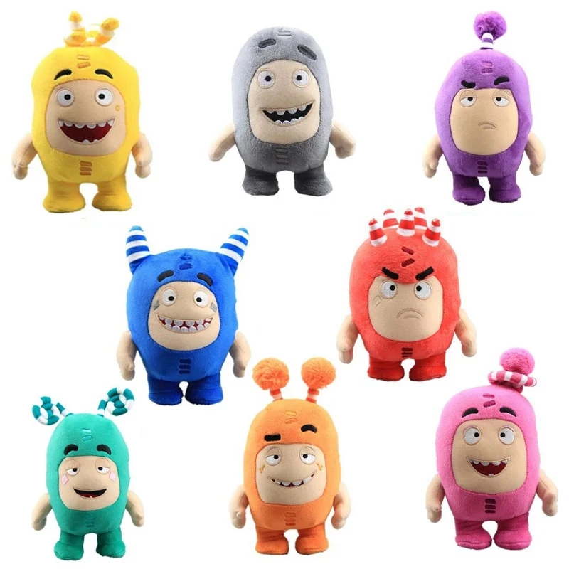 

Новые милые плюшевые игрушки Oddbods, куклы, анимационное сокровище солдата, мягкая игрушка, кукла для детей, рождественский подарок