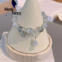 Bracelet papillon œil de chat naturel, personnalisé, exquis, élégant, Sexy, pour jeunes filles, bijoux à la mode, meilleure vente, cadeau de vacances 4