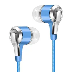 High - Fidelity Sport Earbuds with In - Line Mic and Enhanced Bass (Blue)