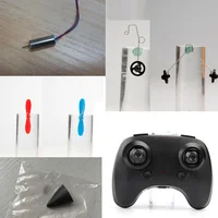 RC Plane Accessories F22 SU27 Aircraft Parts Propeller Landing Gear Silicone Head Motor Remote Control Aircraft Spare Parts 1