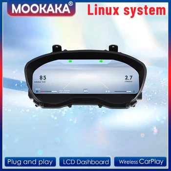 Panel de Instrumentos Digital para Subaru Forester 2019-2024, Pantalla LCD, Velocímetro, Carplay, Navegación, Unidad de Tablero Automotriz 1