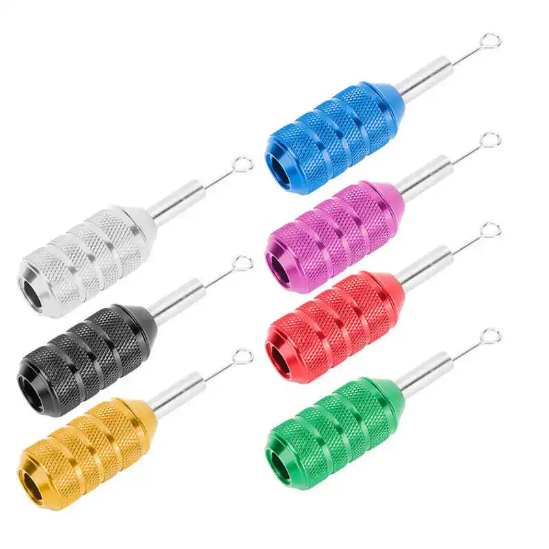 Tattoo Needles Cartridge Grips 25mm Tattoo Machine Grip Aluminum Alloy Cartridge Needles