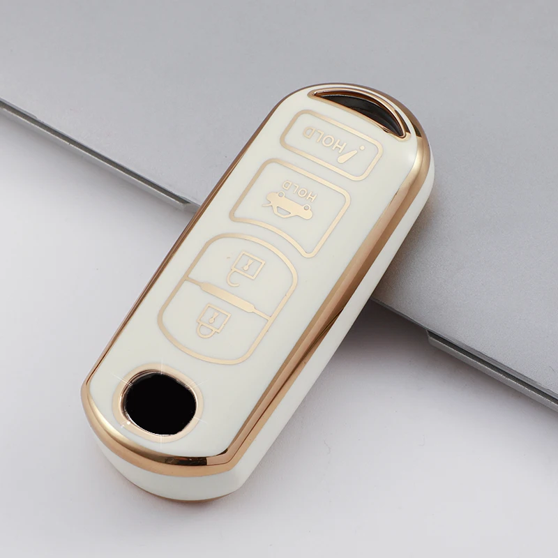 ontto Autosleutelhoes voor Mazda 2 3 5 6 CX-3 CX-4 CX-5 CX-7 CX-9 Atenza Axela MX5 accessoires afstandsbediening cover TPU sleutelhoes sleutelhanger sleutelbescherming etui 2 3 4 toetsen zilver ontto Autosleutelhoes voor Mazda 2 3 5 6 CX-3 CX-4 CX-5 CX-7 CX-9 Atenza Axela MX5 accessoires afstandsbediening cover TPU sleutelhoes sleutelhanger sleutelbescherming etui 2 3 4 toetsen zilver