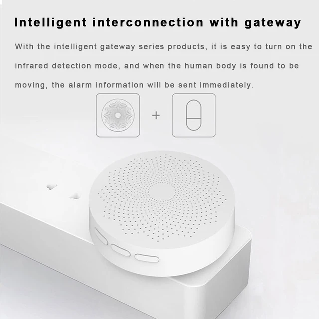 Meian Tuya Zigbee Human Motion Sensor Smart Home PIR Motion Sensor Detector Alarm Security Smart Life Works With ZigBee Gateway 2